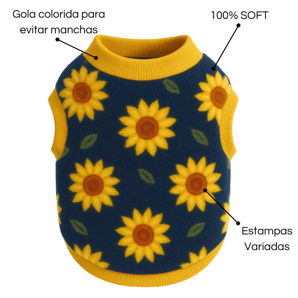 Kit 3 Roupinhas Soft Inverno Para Cachorro Pet Pequeno Porte a Grande Porte Roupa Inverno 100% Soft