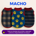 Kit 3 Roupinhas Soft Inverno Para Cachorro Pet Pequeno Porte a Grande Porte Roupa Inverno 100% Soft